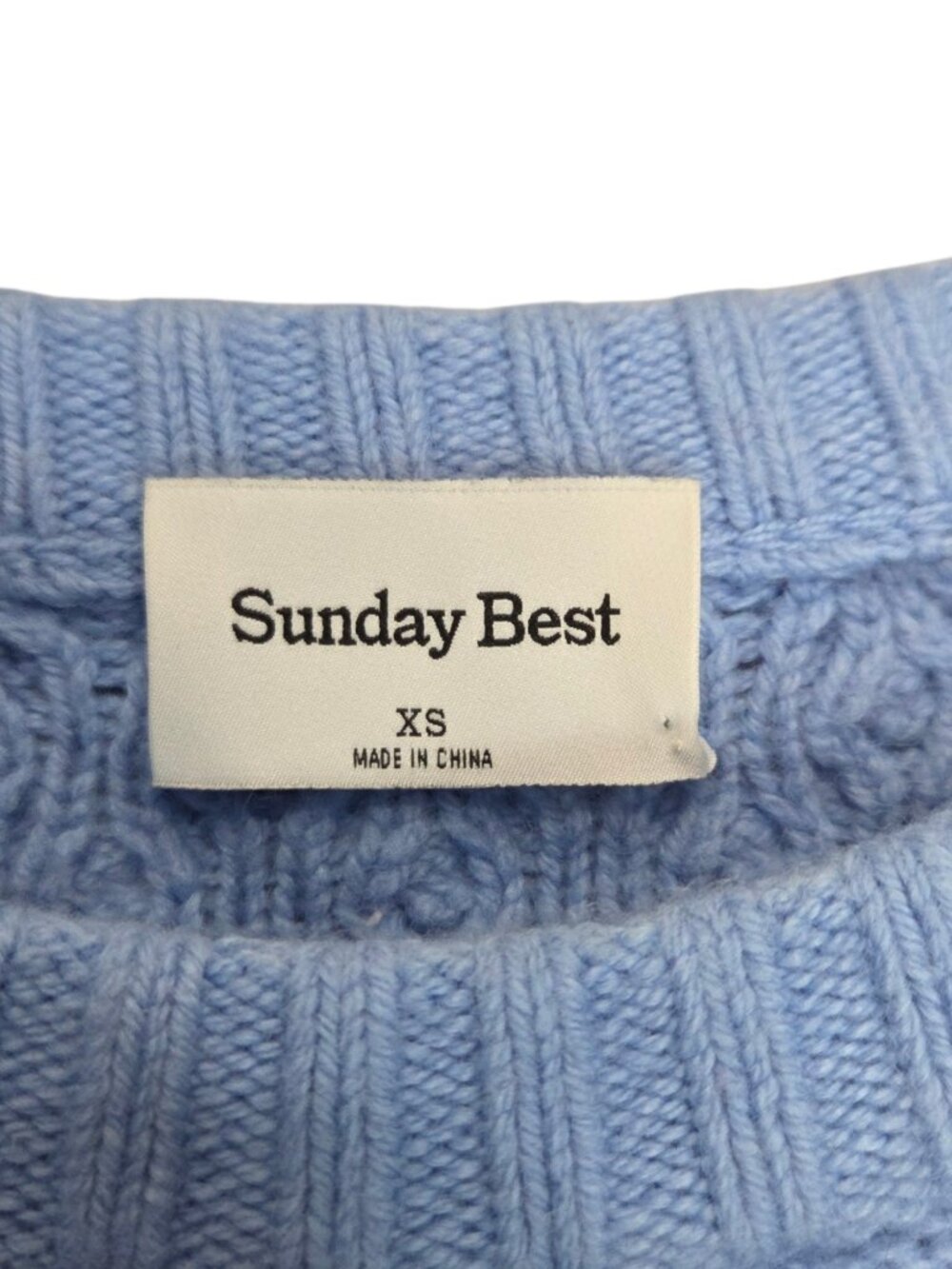 Aritzia Blue Sunday Best Peggy Sweater - Picture 7 of 10